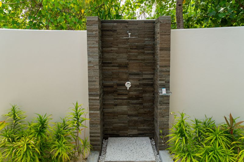Outdoor Shower Features